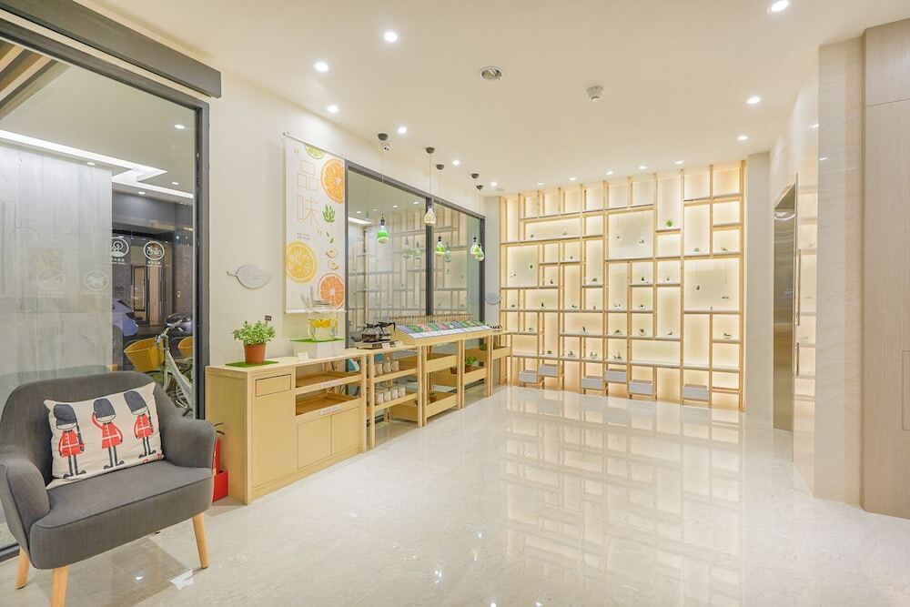 โรงแรมกรีน - เวสต์ ดิสตริค ไถจง ภายนอก รูปภาพ